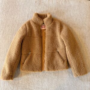 Levi's Breanna Teddy Sherpa Puffer Jacket